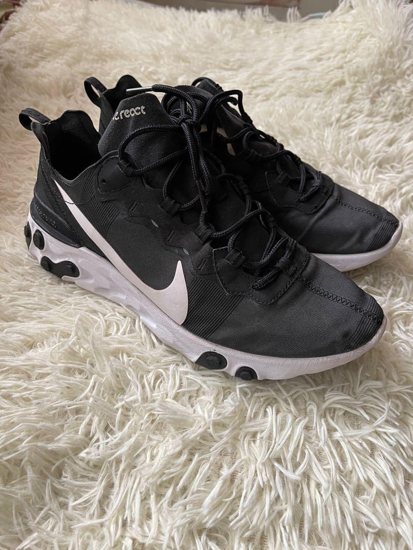 nike react 55 black