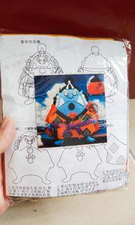 one piece anime craft jinbei and franky