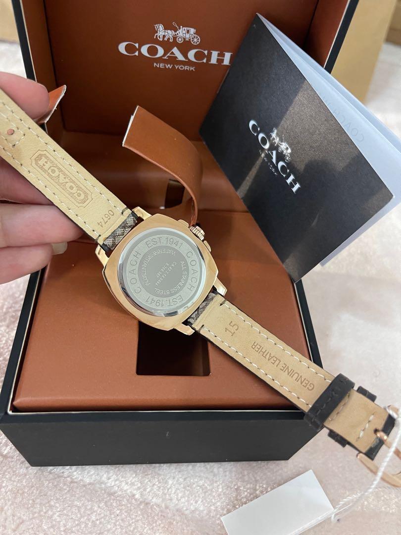 Original Coach Watch monogram canvas Luxury Watches on Carousell