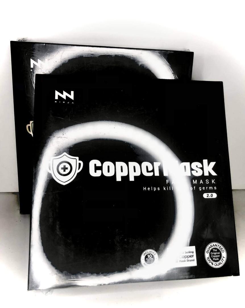 Original Copper Mask, Health & Nutrition, Face Masks & Face Shields on ...
