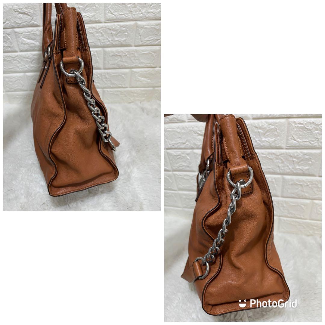 Original Bag Michael Kors Leather Women Tote Handbag Preowned