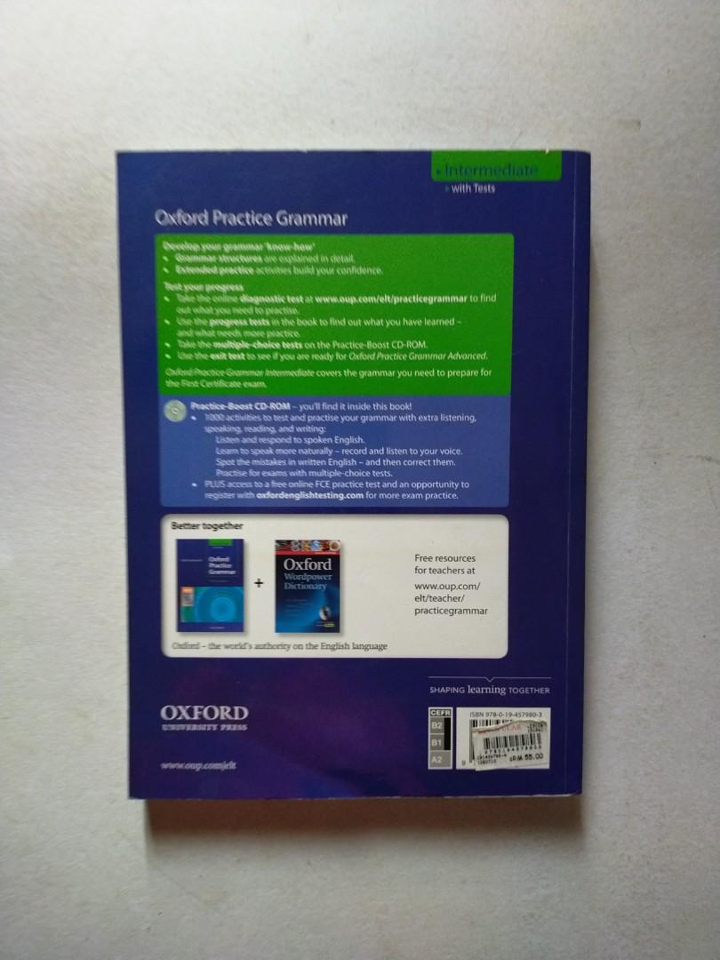 Oxford Practice Grammar With Answers. With Practice Boost Cd Rom at the ...