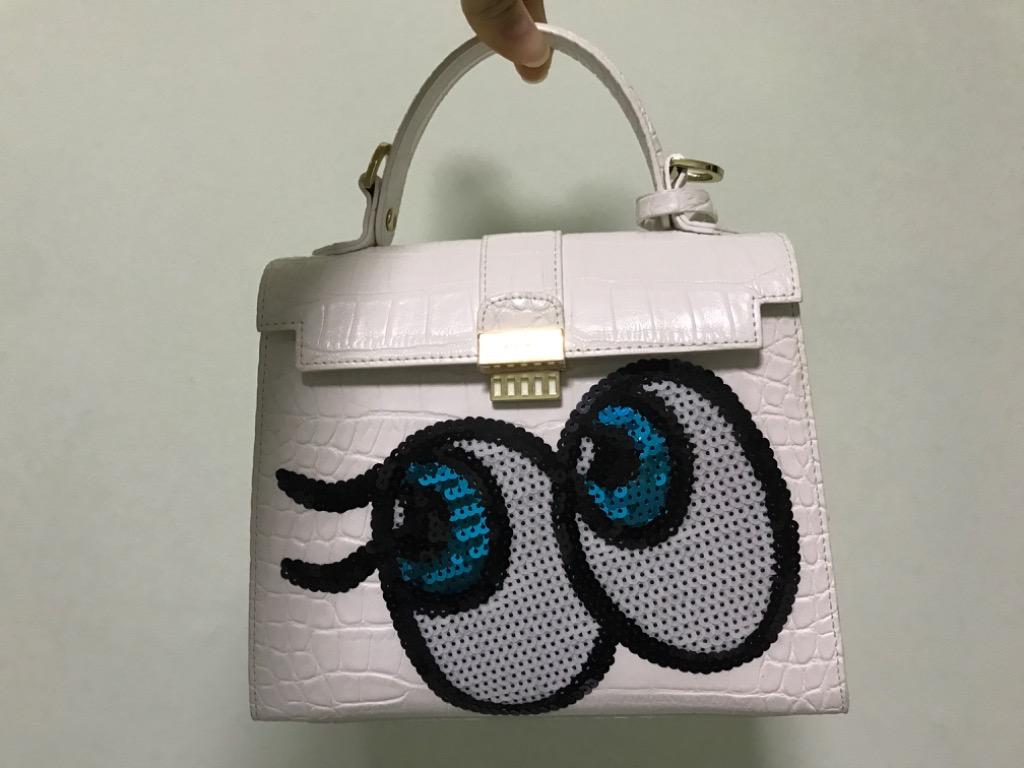 PLAYNOMORE Korea White Crossbody Bag