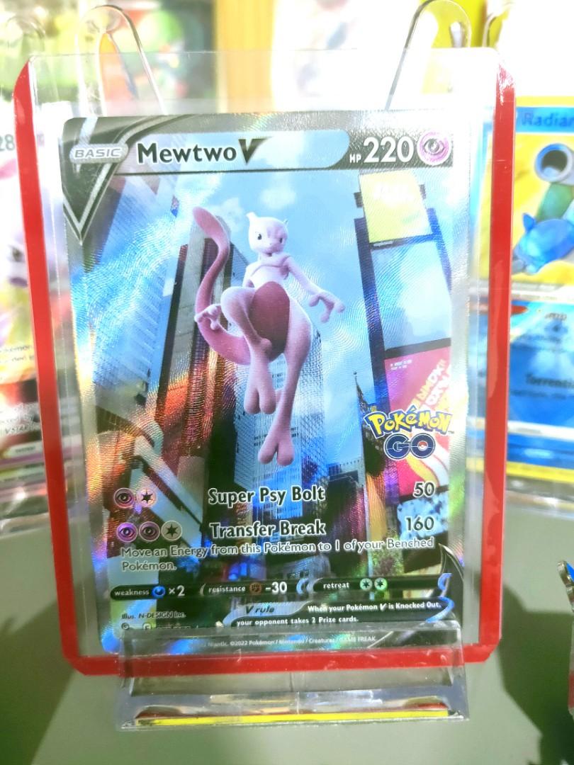  Mewtwo V 072/078 - Pokemon Go - Alternate Art - Ultra Rare Card  : Toys & Games