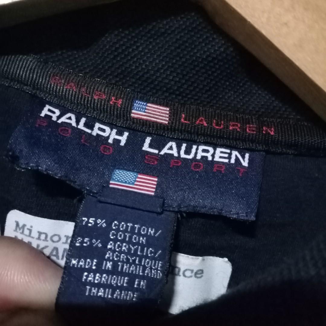 Polo sport label top
