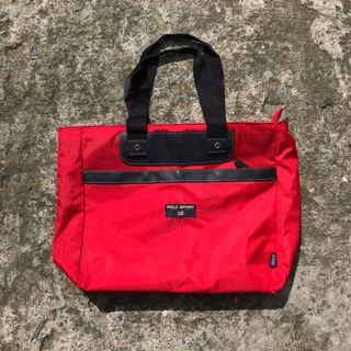 POLO SPORT TOTE BAG RED