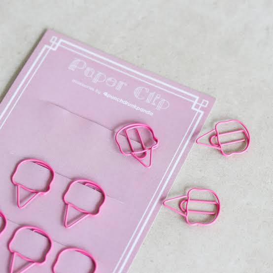 Punch drunk Panda Ice Cream Paperclips, Hobbies & Toys, Stationary