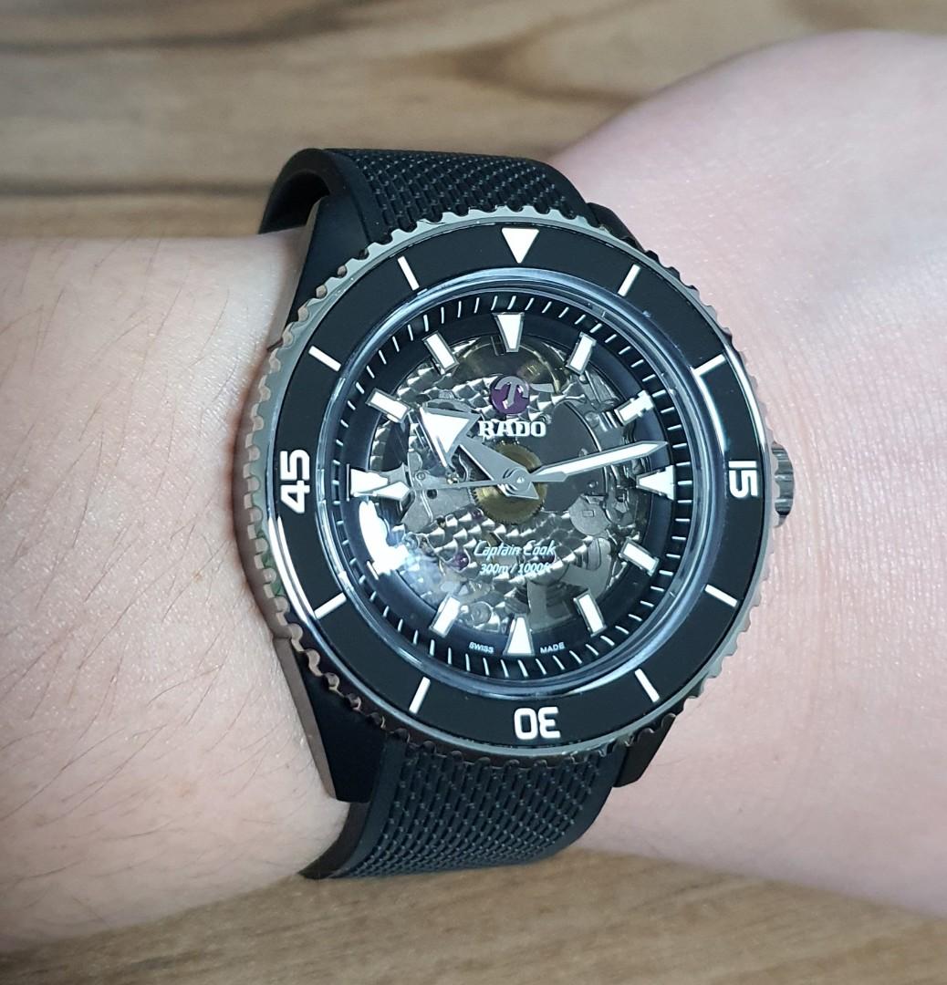 Rado Captain Cook High tech Ceramic R32127156 Luxury Watches on