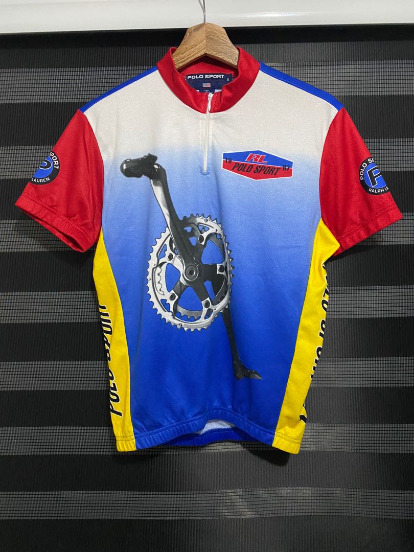 Ralph Lauren cycling jersey Sports Equipment Bicycles Parts