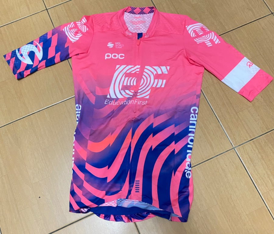 Rapha EF education first pro team aero jersey High vis pink small