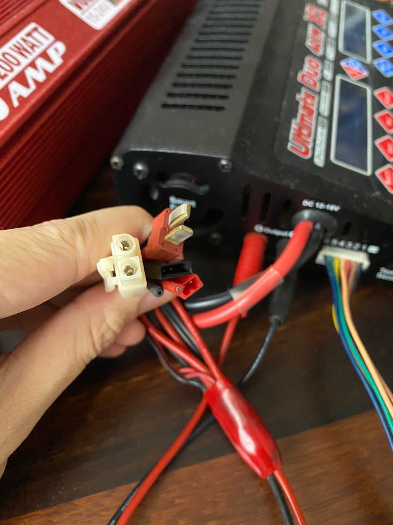 RC Plane battery charger set (both power supply and battery charger