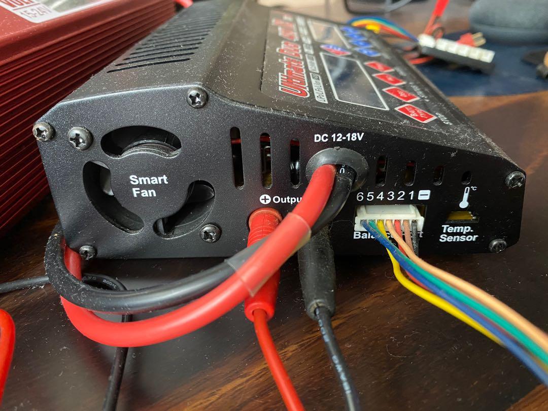 RC Plane battery charger set (both power supply and battery charger