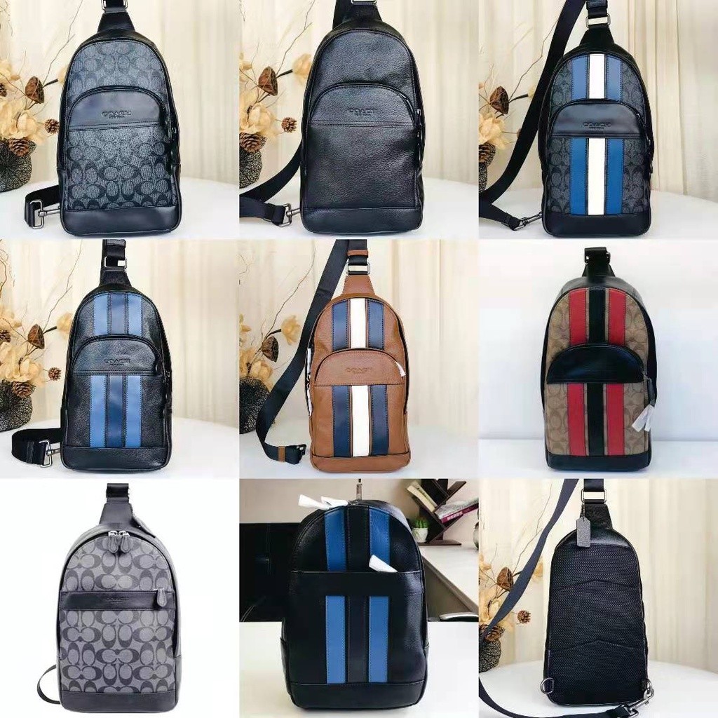 Coach charles sling pack deals