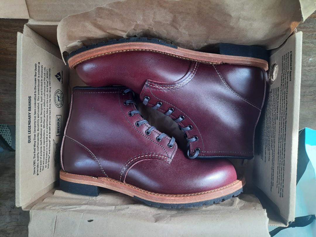 Red Wing 9411 Beckman Black Cherry Featherstone, Men's Fashion