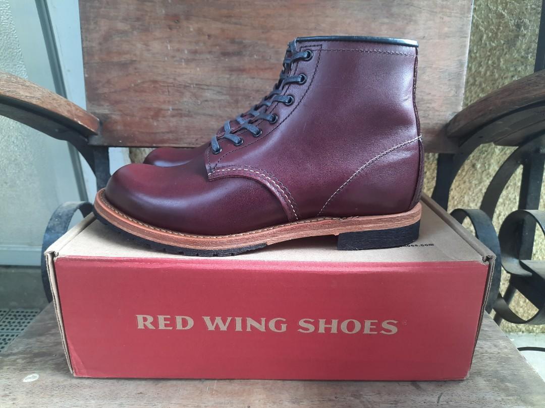 Red Wing 9411 Beckman Black Cherry Featherstone, Men's Fashion