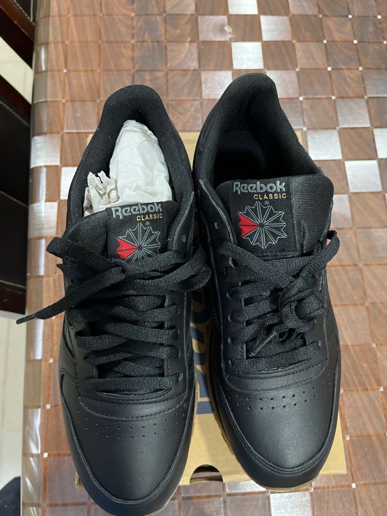 All black clearance reebok trainers