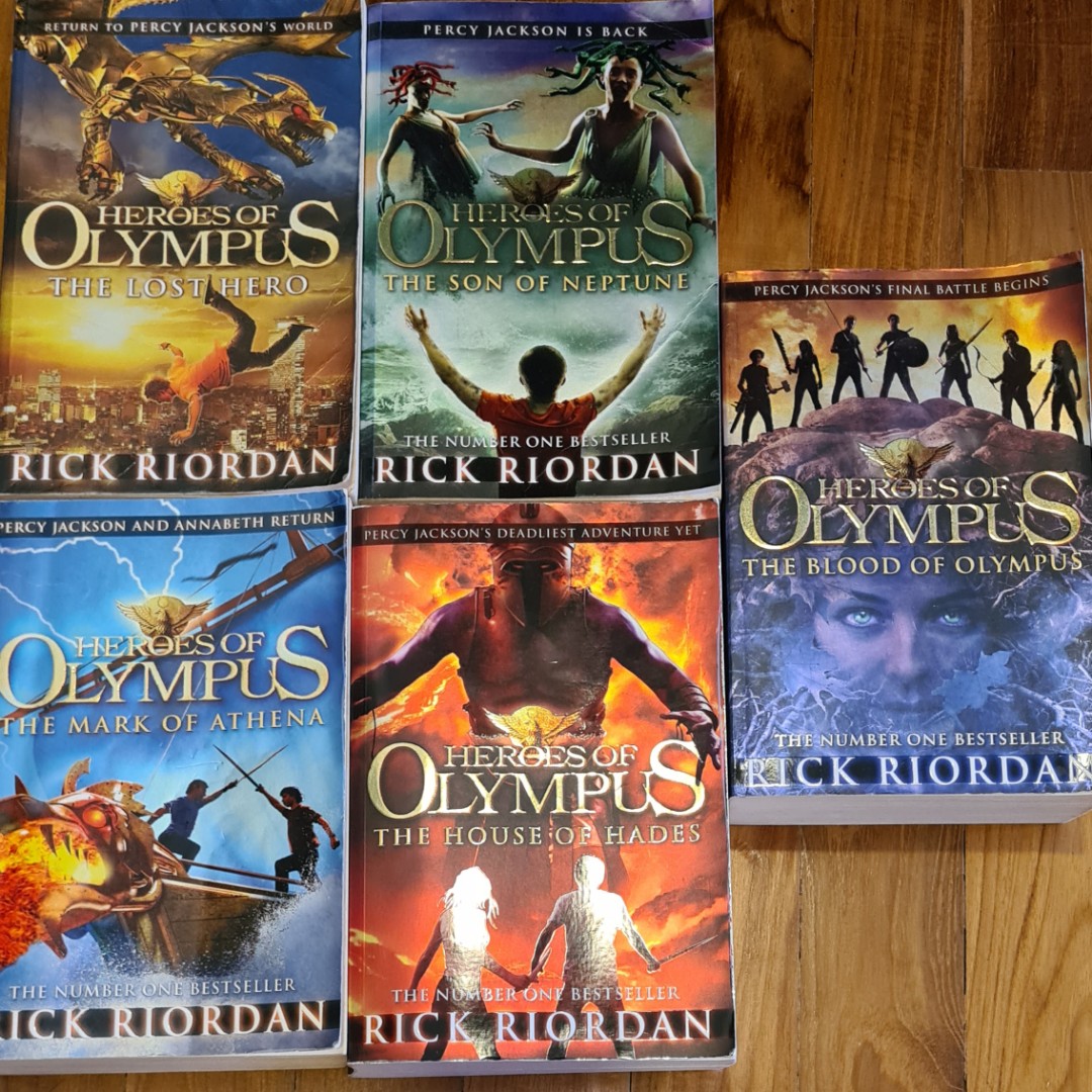 Rick Riordan - Heroes of Olympus, Hobbies & Toys, Books & Magazines ...