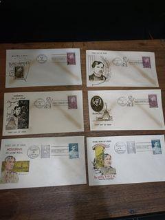 Rizal Stamps (First Day Issue)