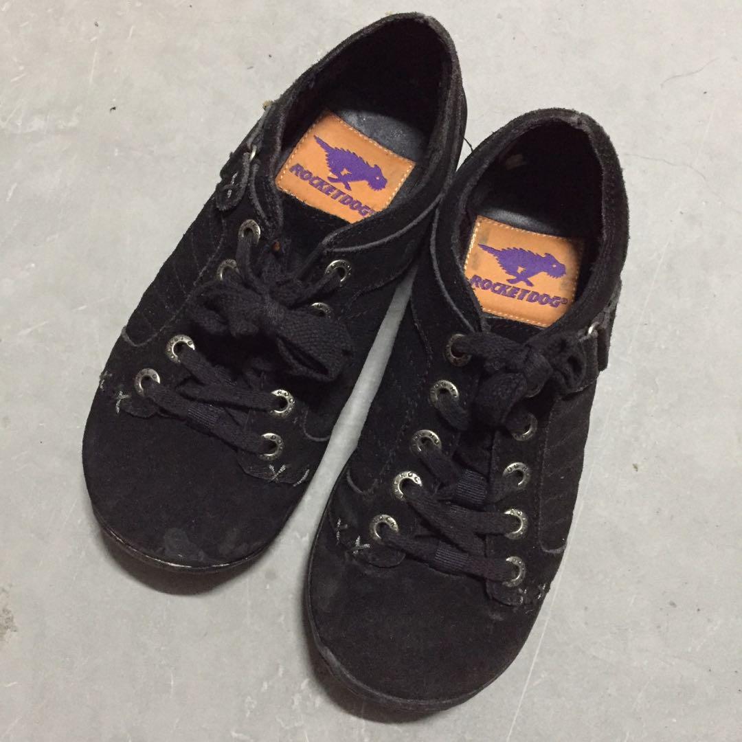 Rocket Dog USA Black Sneaker Black Shoes Work shoes Comfy
