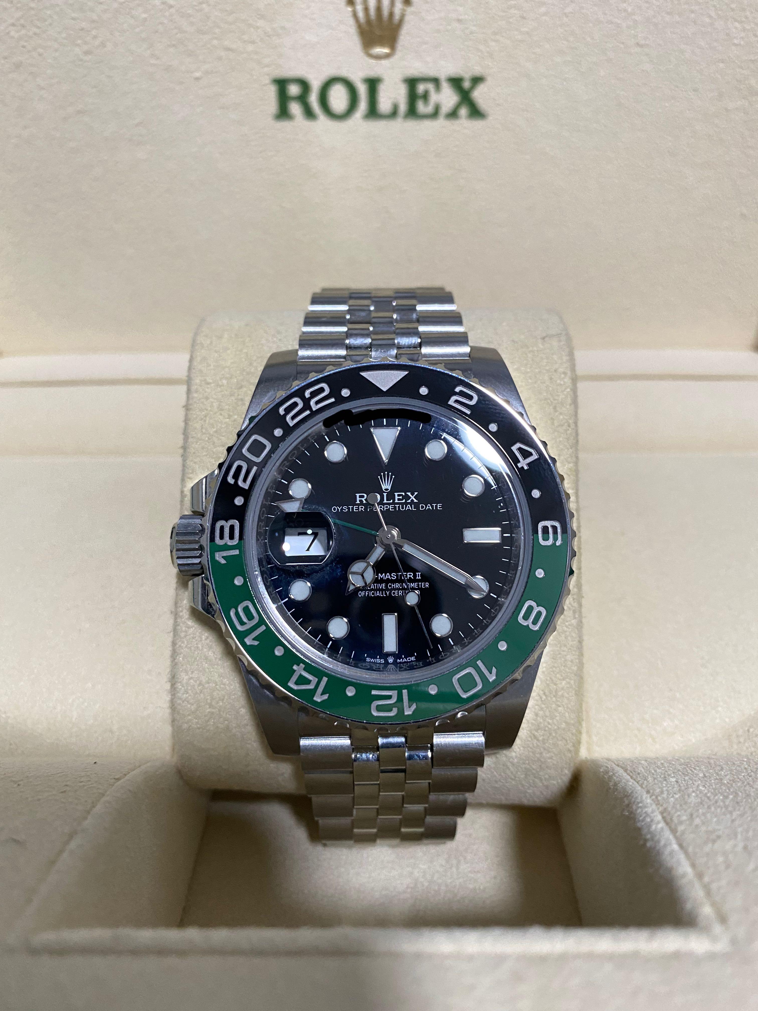 Rolex GMT Master 126720VTNR Sprite custom jubilee bracelet