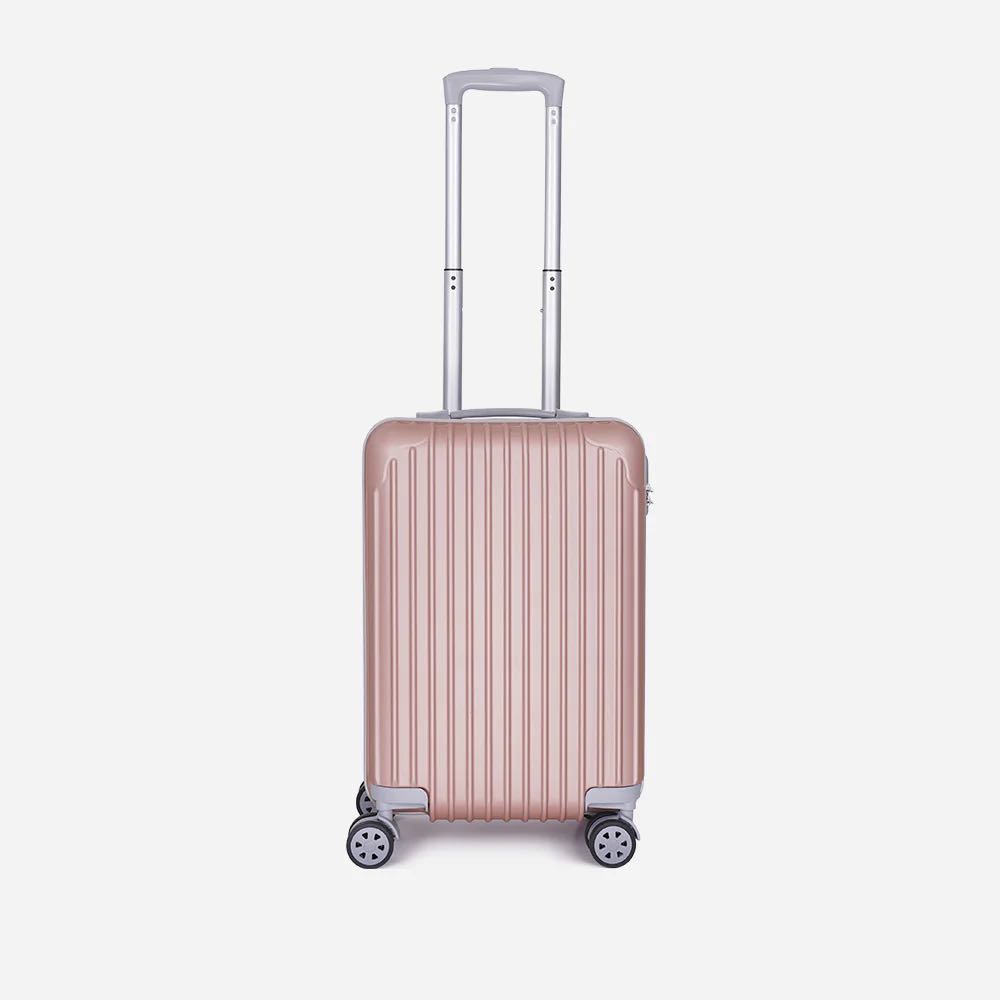 Rose Gold Small Luggage Hobbies Toys Travel Luggage on Carousell