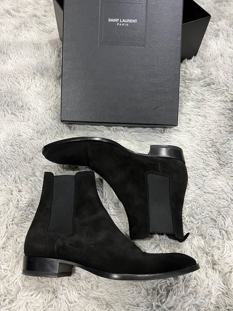 Wyatt chelsea boot in suede clearance