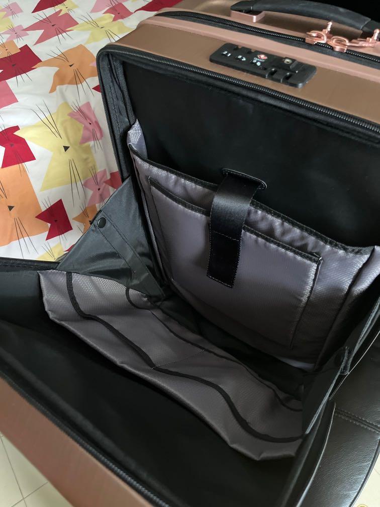 Samsonite Rose Gold Luggage, Hobbies & Toys, Travel, Luggage on Carousell