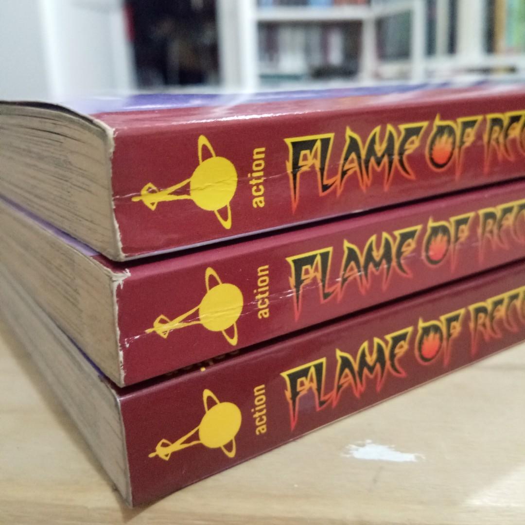 (set) Flame of Recca (Category: Figurines & Statues) located in Taguig. Submitted by garagesale_ph (Listing ID 1169669244, Image 2). Description: Selling as set only. Vol 2-4. No shopee. Payment thru gcash, bpi, bdo. Shipping GGX..