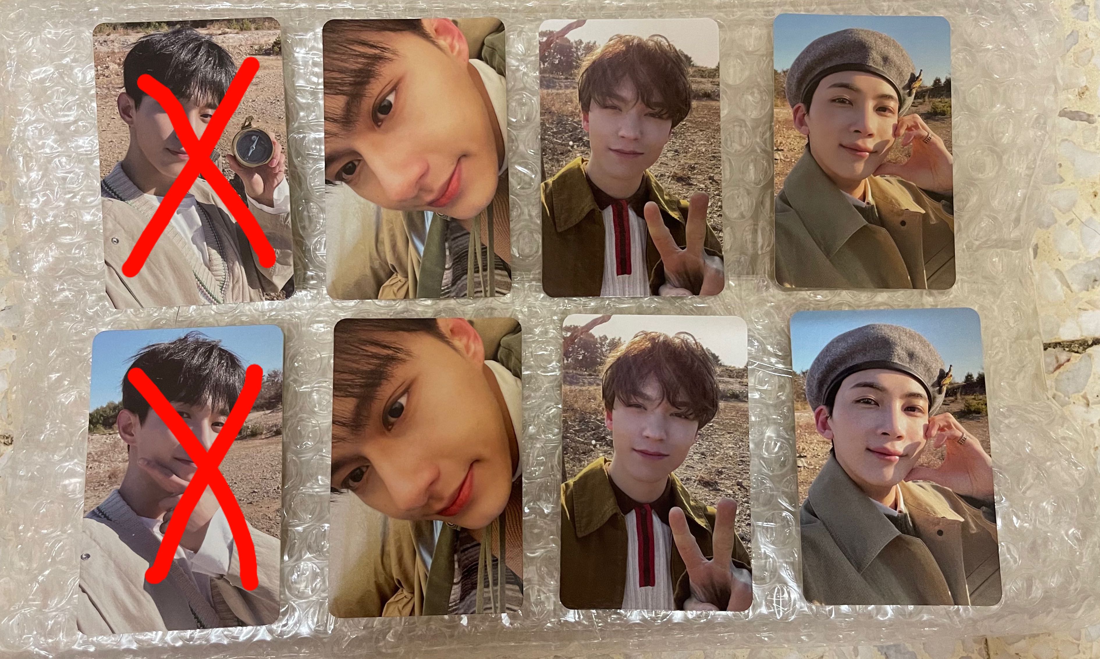 face the sun エスクプス　トレカ　セミコンプ SEVENTEEN エスクプス face the sun セミコンプ トレカセット