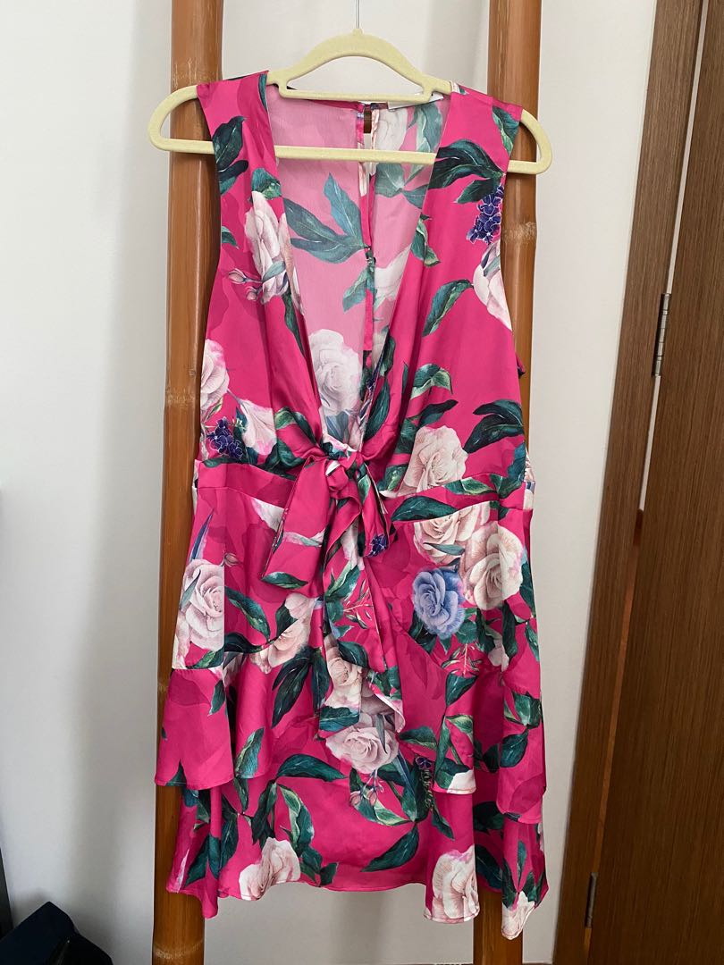 Sheike pink floral dreds, Women's Fashion, Dresses & Sets, Dresses on ...