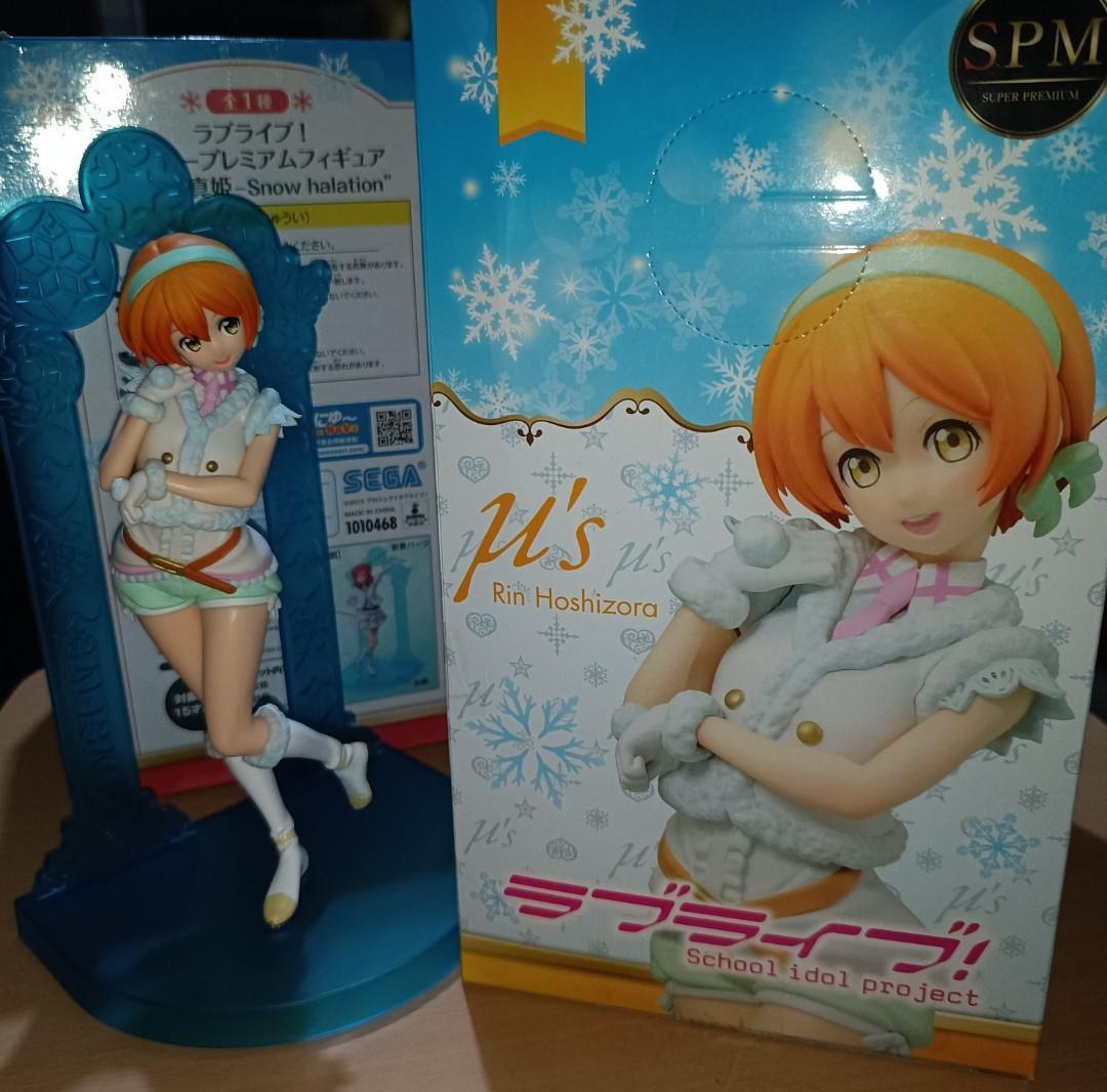 Sega Love Live! Rin Hoshizora SPM Super Premium Figure "Snow halation" 