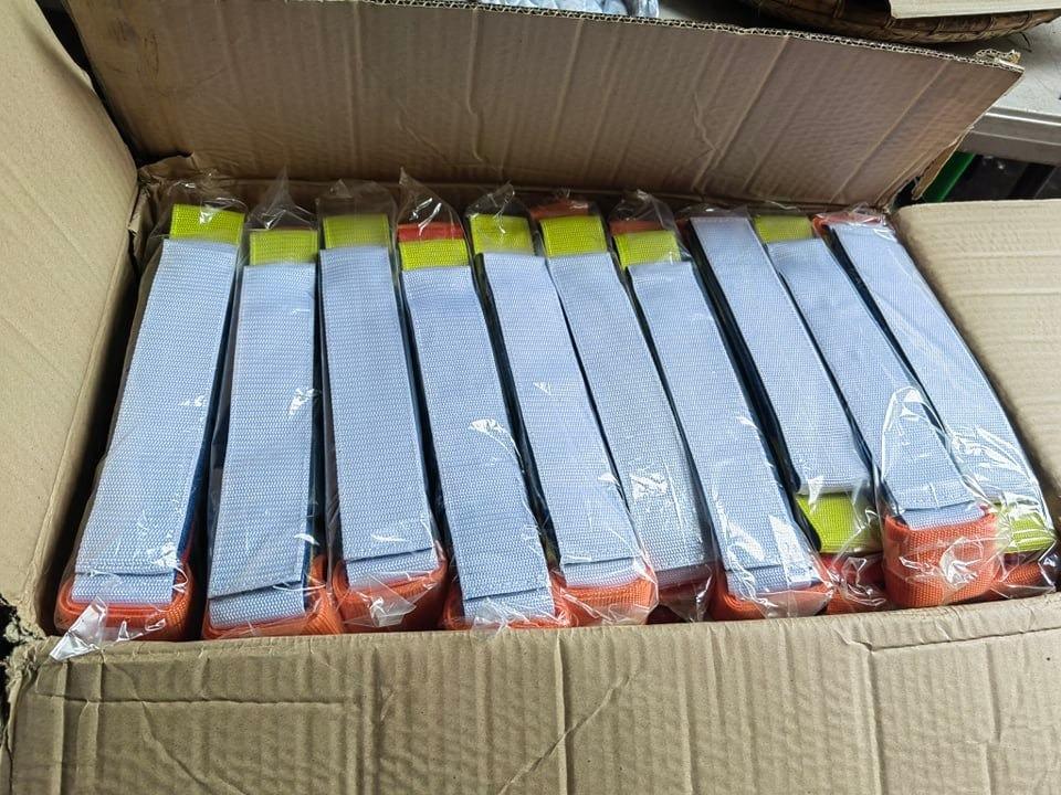 Spider strap for spine board (Category: Braces, Support & Protection) located in Mandaluyong City. Submitted by rescuequipment (Listing ID 1169684164, Image 2). Description: On hand Stocks! Spider strap for spine board.
