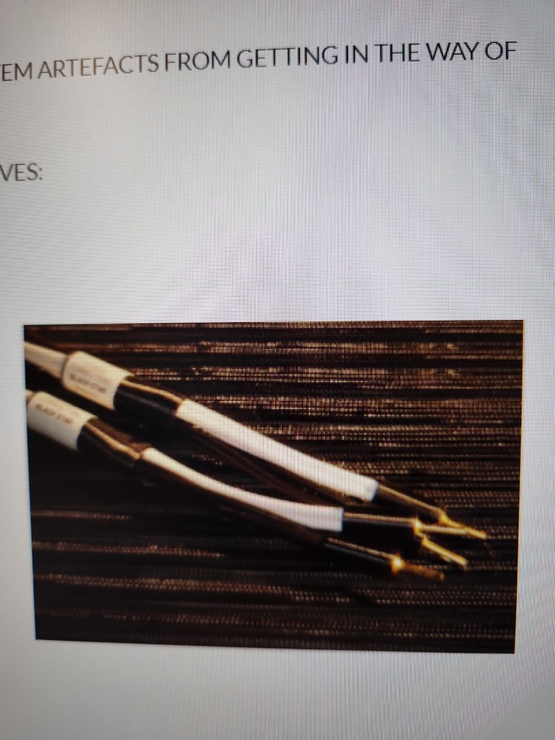 Studio connection 2m black star speaker cable, Audio, Other Audio