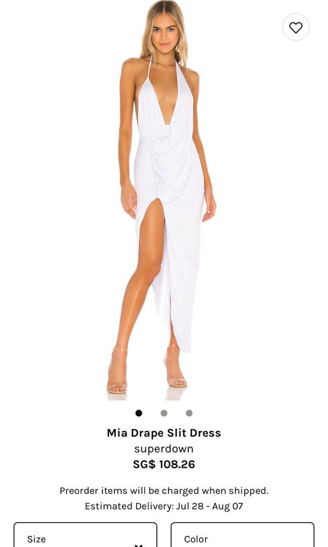 Superdown Sheer Slip Dress