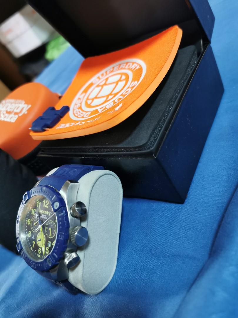 SUPERDRY SCUBA DEEPSEA CASUAL SPORT WATCH SELLING CHEAP Make in Japan