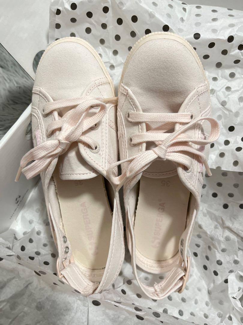 Superga Slingback in light pink Size 35 Women s Fashion Footwear