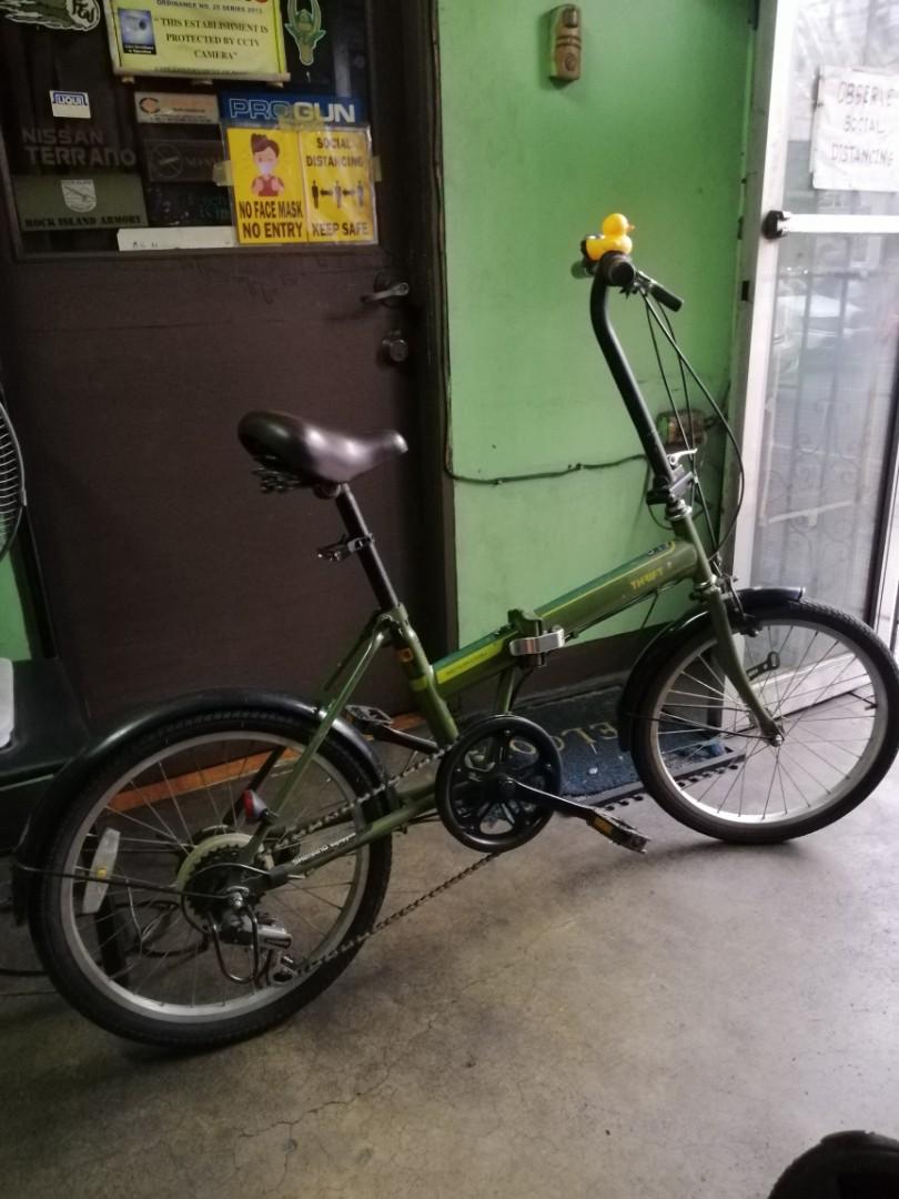 Thrift Folding bike 20", Sports Equipment, Bicycles & Parts, Bicycles
