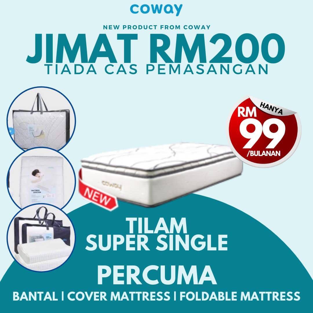 Tilam Super Single Coway Promosi Terhad Furniture Home Living
