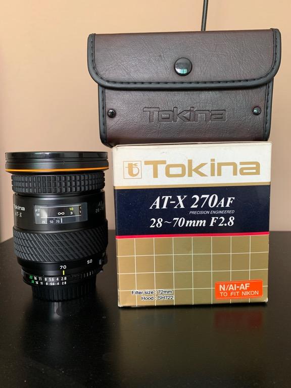♥︎◇ケース付き Tokina AT-X 28-70mm F2.8 NIKON RARE Tokina AT-X PRO 28-70mm f2.8 AF Lens 270AF for Sony Minolta A