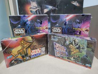 Topps Star Wars 1993, 1994, 1995 Galaxy Series 1, 2, 3 Hobby Box.