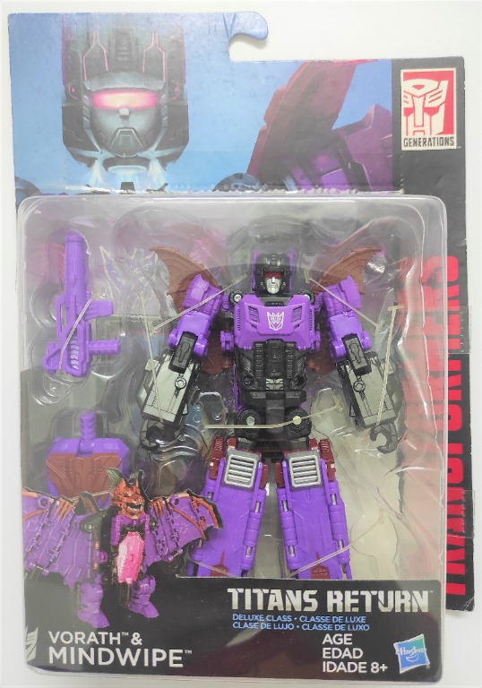 Transformers Titan Return Headmasters Mindwipe Vorath MOSC Siege G1