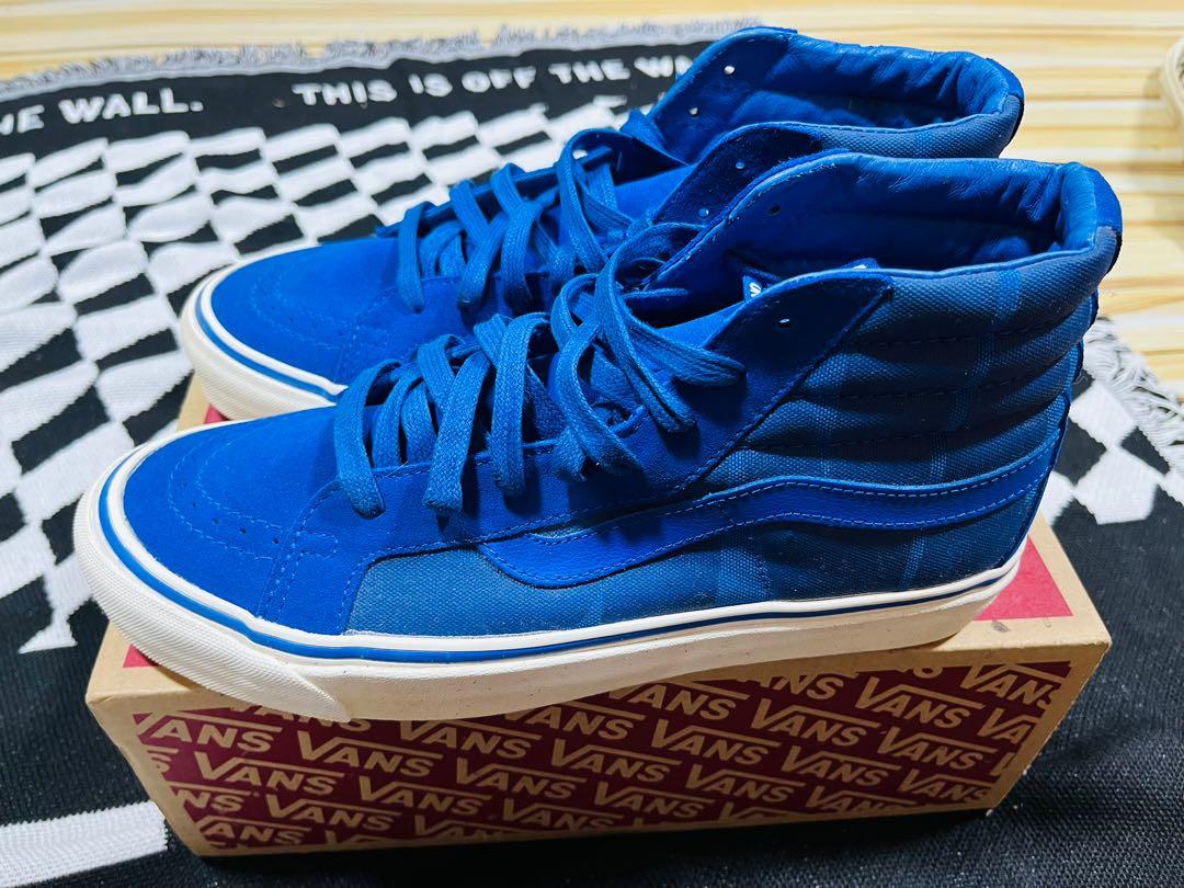 Vans sk8 hi discount undefeated dodger blue