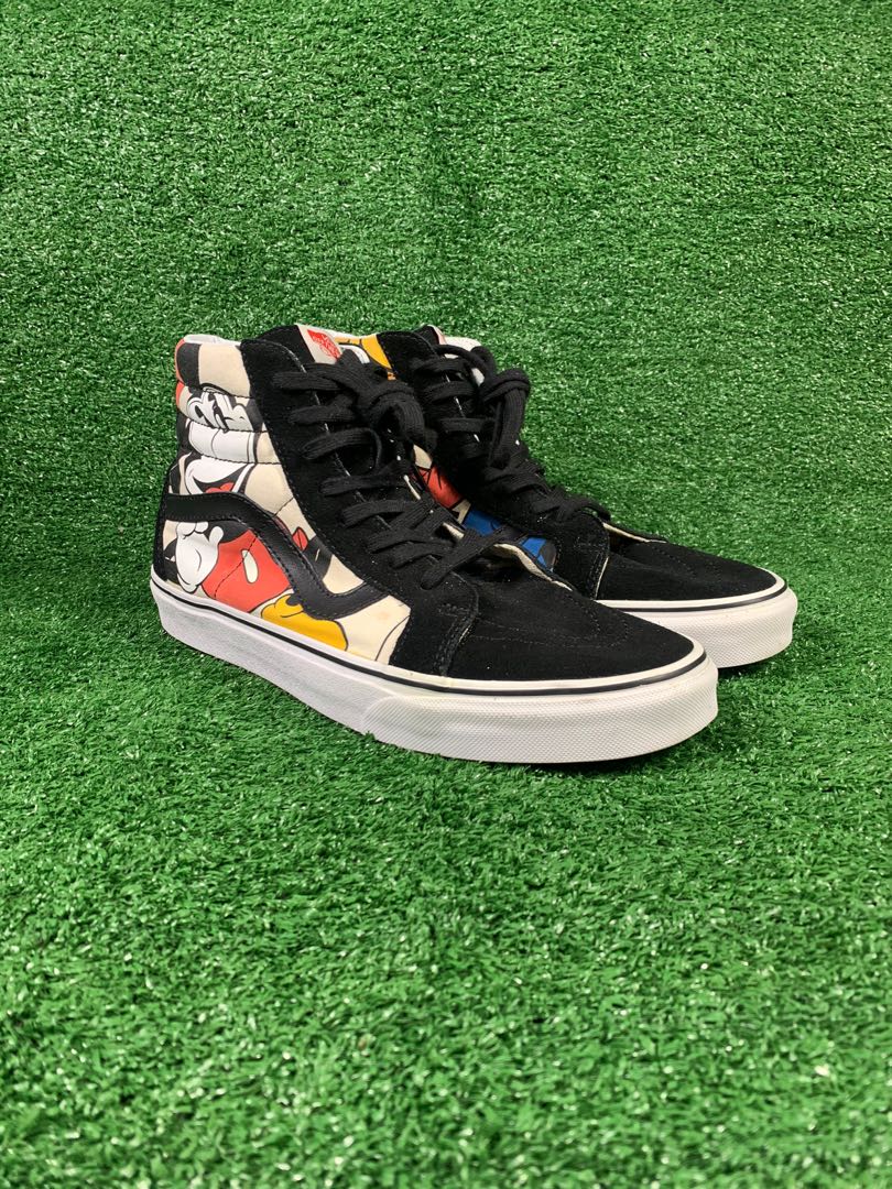 Vans Sk8 Hi x Disney Mickey Friends Men s Fashion Footwear