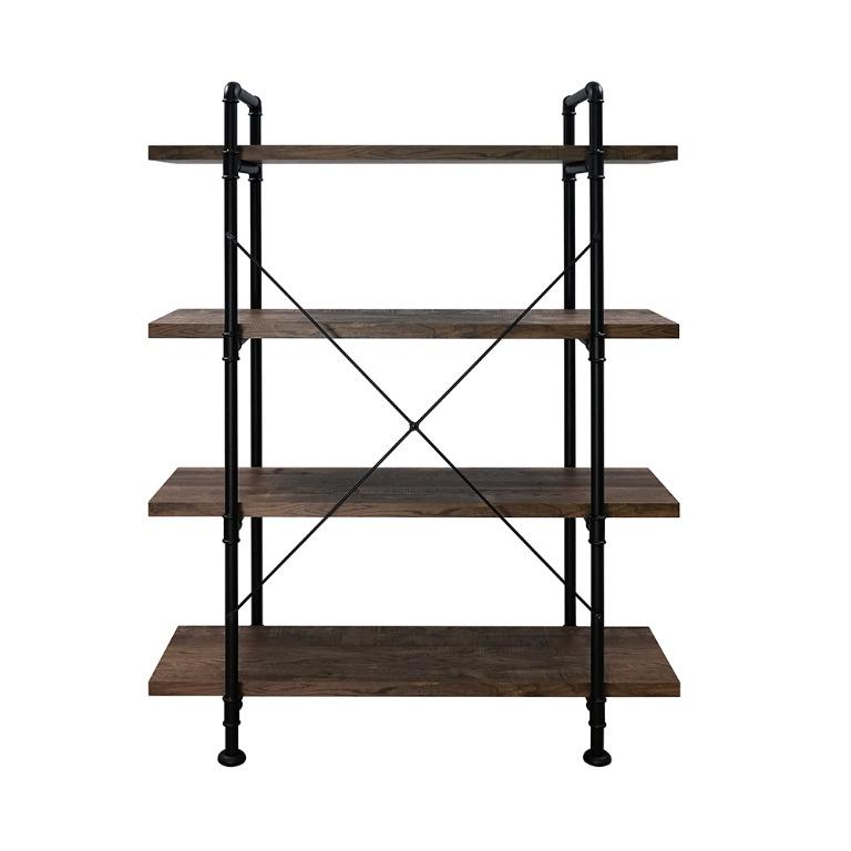 VHIVE Rustic Bookcase, Furniture & Home Living, Furniture, Shelves