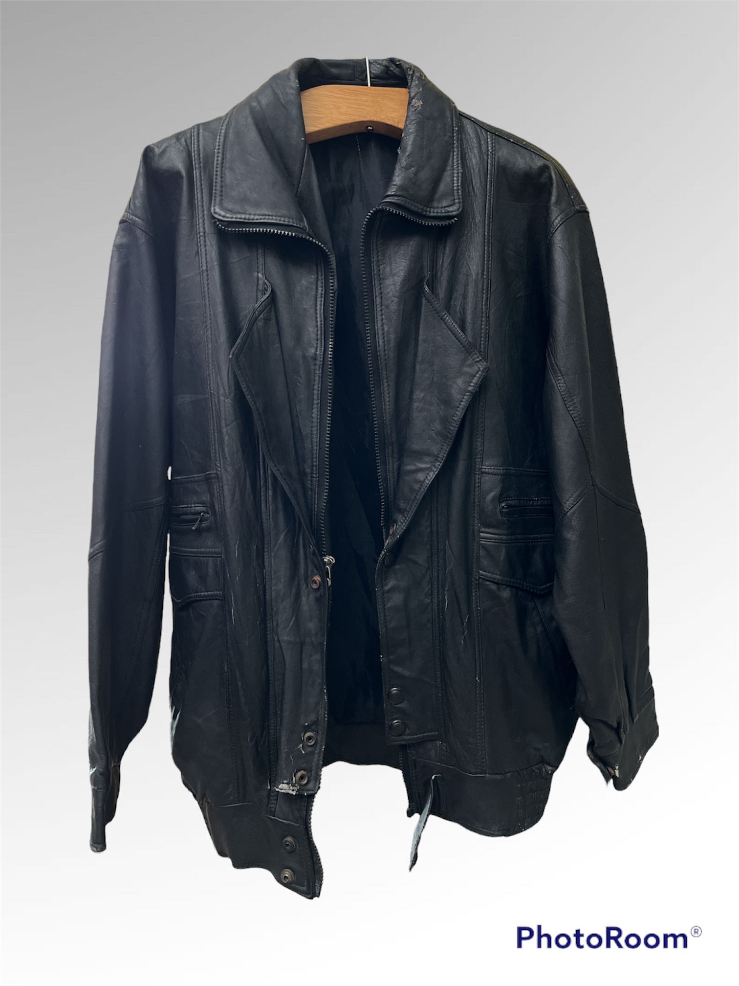Used vintage leather jackets top