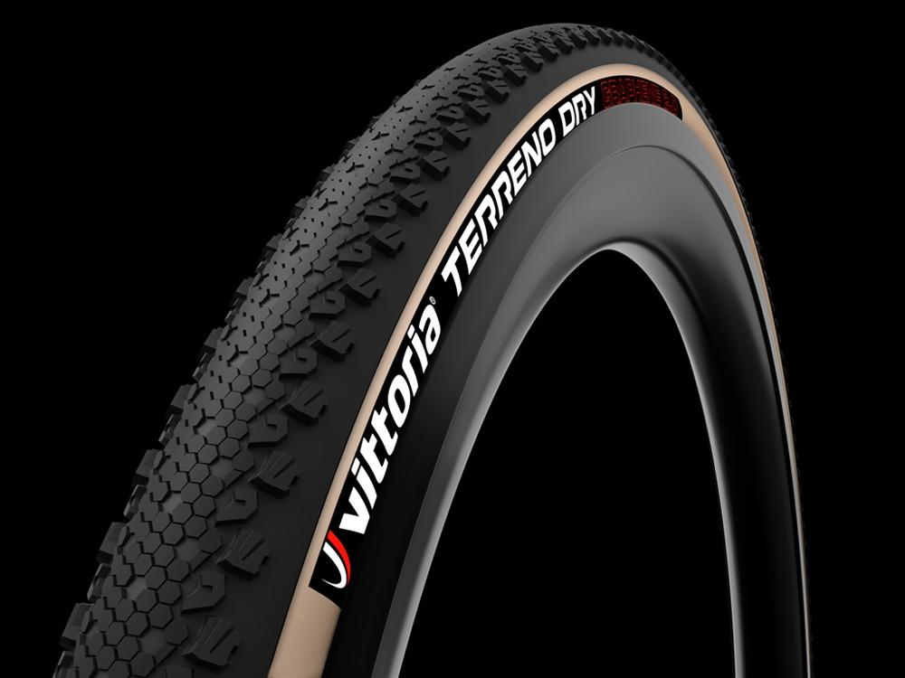 Vittoria Terreno Dry G2.0 700x38c Tubeless Ready Tan Wall Gravel Tyre ...