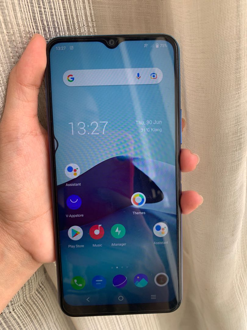 VIVO Y20 Blue Color (4GB RAM & 64GB ROM), Mobile Phones & Gadgets