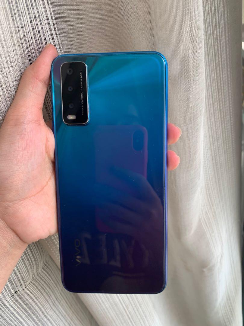 VIVO Y20 Blue Color (4GB RAM & 64GB ROM), Mobile Phones & Gadgets