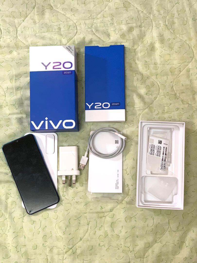 VIVO Y20 Blue Color (4GB RAM & 64GB ROM), Mobile Phones & Gadgets