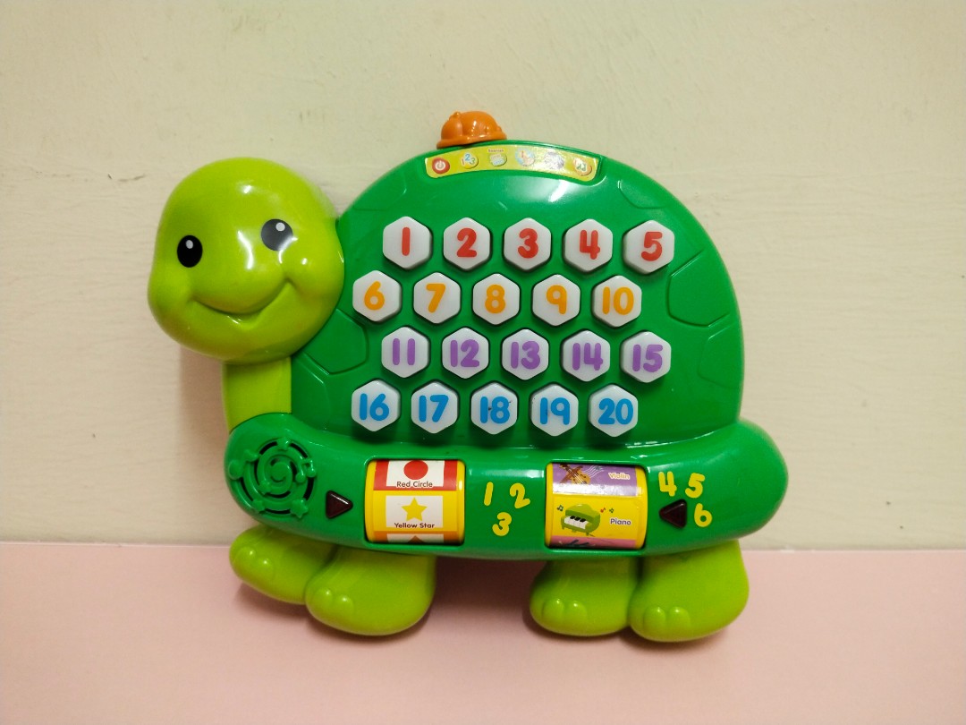 Vtech count sales and learn turtle